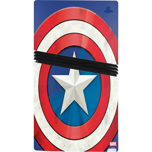 Marvel Captain America Shield PS5 Pro Bundle Skin